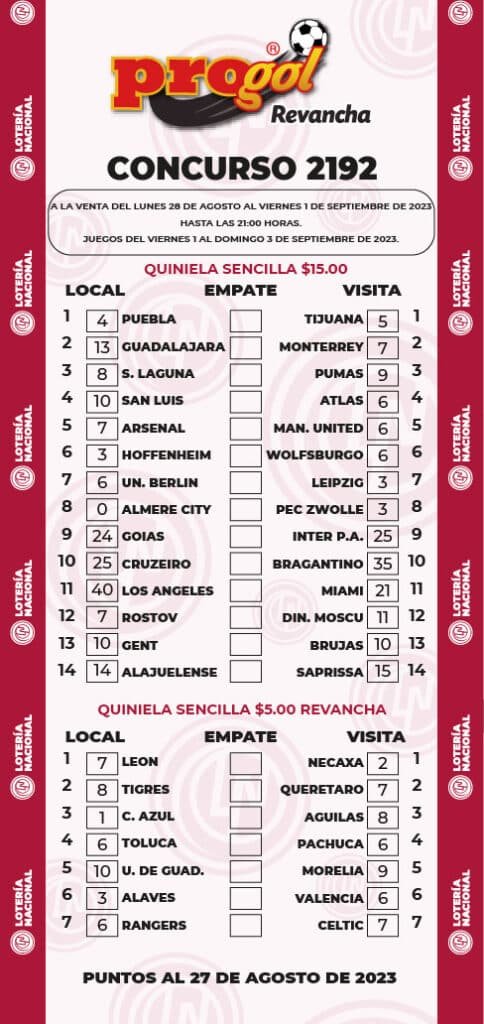 2192 progol